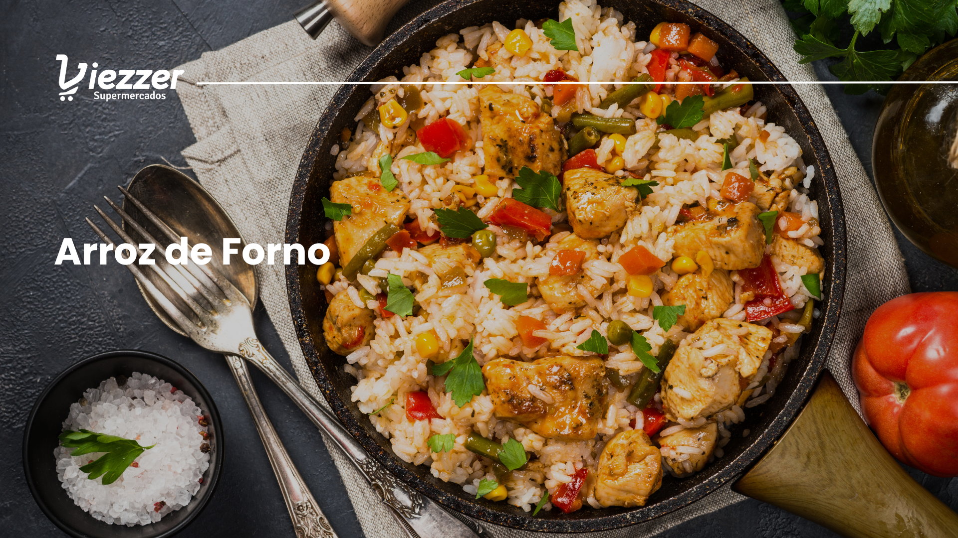 Receita do Viezzer: Arroz de Forno para o Natal - Viezzer Supermercados