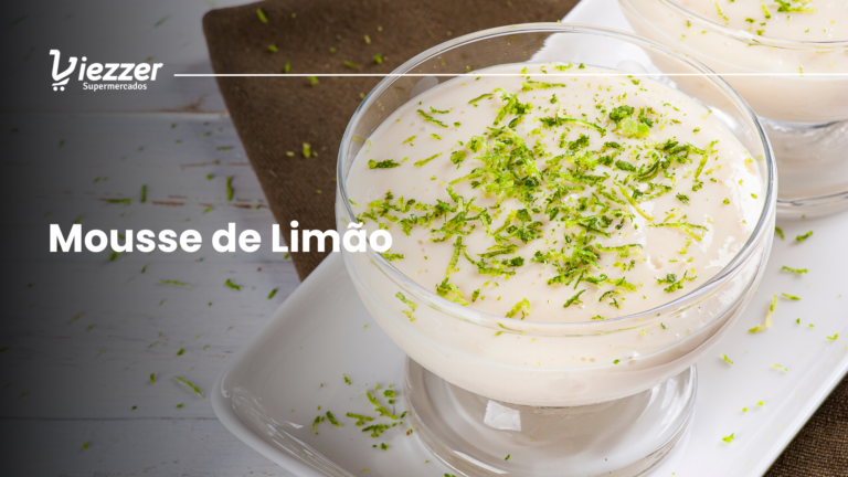 Aprenda a fazer uma deliciosa receita de mousse de limão com essa receita do Super Viezzer.