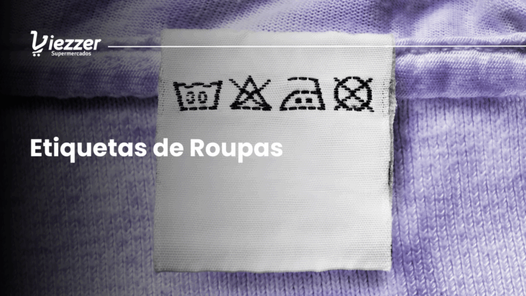 Saiba o que significam os símbolos das etiquetas de roupas com esse artigo do Viezzer Supermercados.