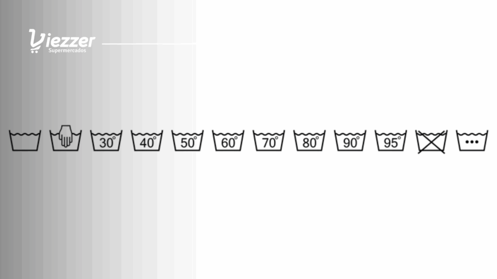 Saiba o que significam os símbolos das etiquetas de roupas com esse artigo do Viezzer Supermercados.