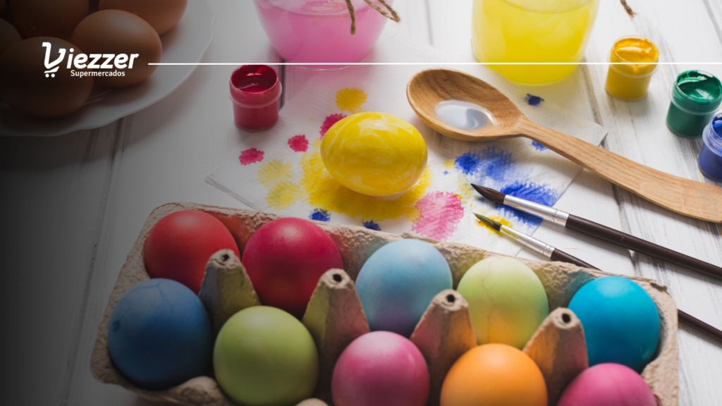 Confira uma linda decoração de páscoa com esse artigo exclusivo do Viezzer Supermercados.