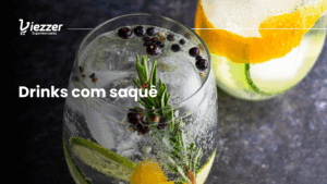 Faça drink com saquê em casa com as receitas do Viezzer.