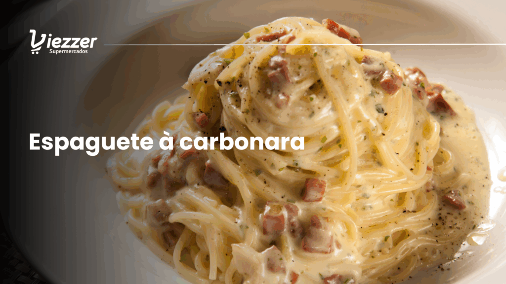 Aprenda a fazer um delicioso espaguete à carbonara