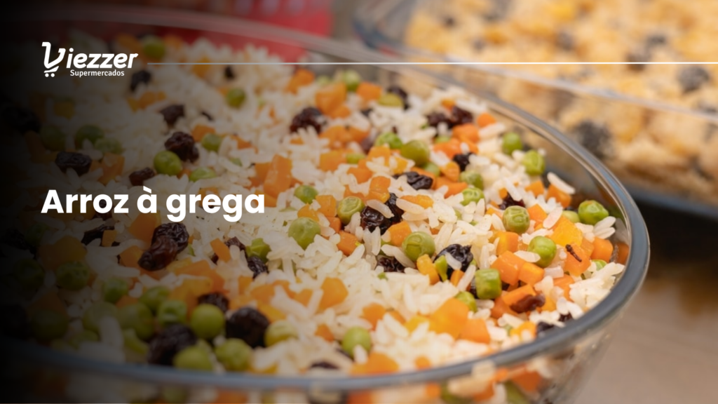 Aprenda a fazer um delicioso arroz à grega
