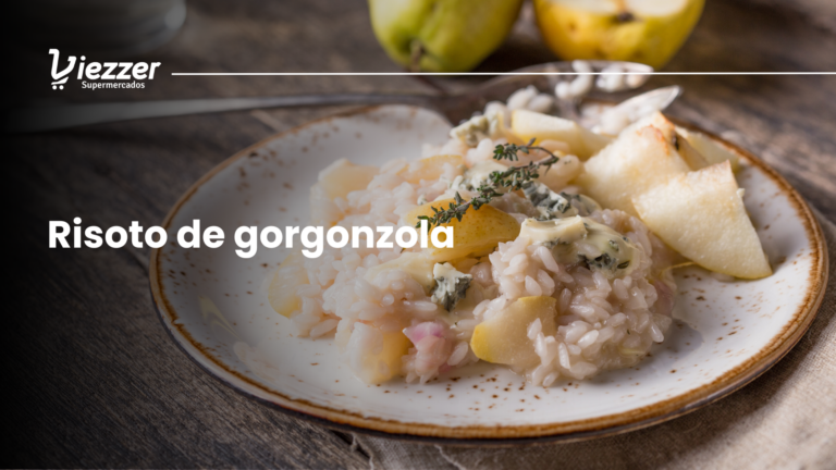 Aprenda a fazer um delicioso risoto de gorgonzola