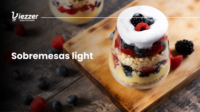 Veja ideias de sobremesas light aqui no Viezzer