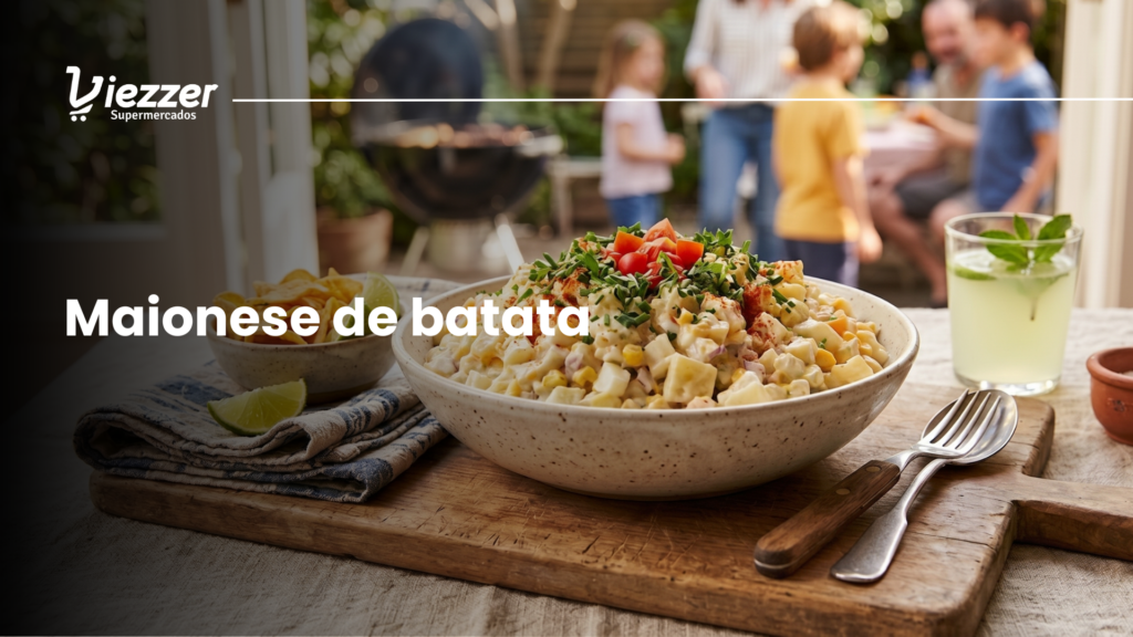 Aprenda a fazer uma deliciosa maionese de batata
