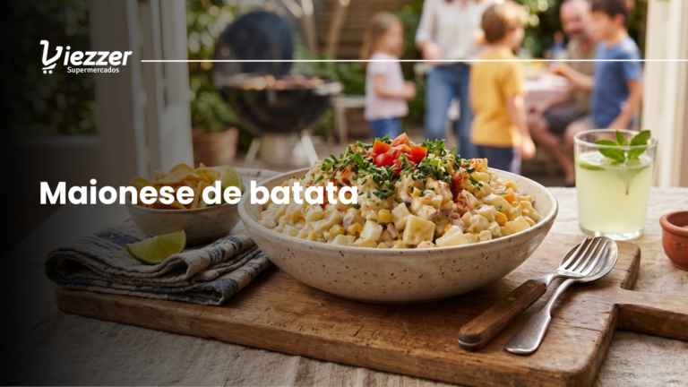 Aprenda a fazer uma deliciosa maionese de batata