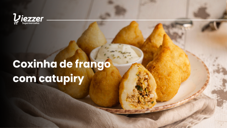 Veja como fazer uma deliciosa coxinha de frango com catupiry