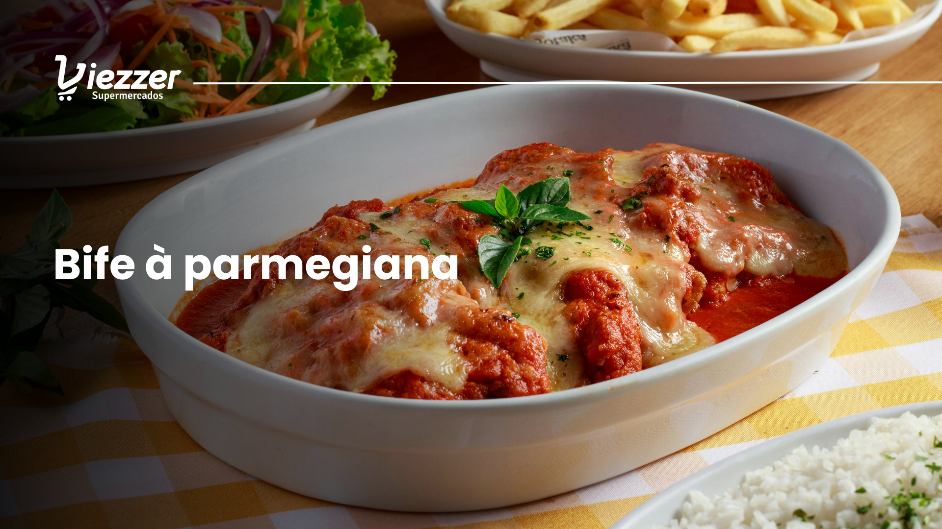 Faça um delicioso bife à parmegiana aqui no Viezzer